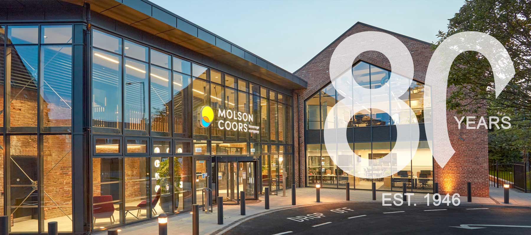 Molson Coors Headquarters, Burton upon Trent — commercial architectural services by BHB Architects