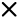 cross icon